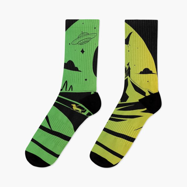 Item preview, Surreal Adventures in Dreamland - Green and Yellow designed and sold by FaeryNuff.