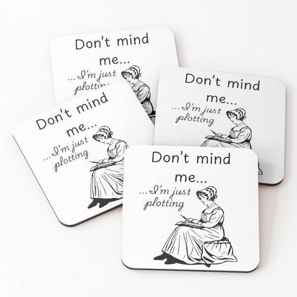 Item preview, Jane Austen Humor w/ White Background designed and sold by Blueberry CC Designs.