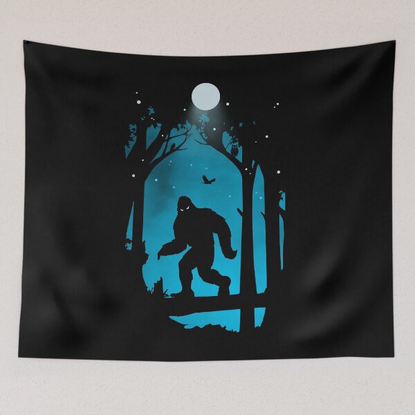 Item preview, Funny Bigfoot Hiding in Forest designed and sold by MoSaid.