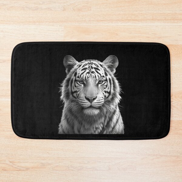 Item preview, Cute Black and White Tiger designed and sold by SMARTKIT  DESIGNAGENCY.