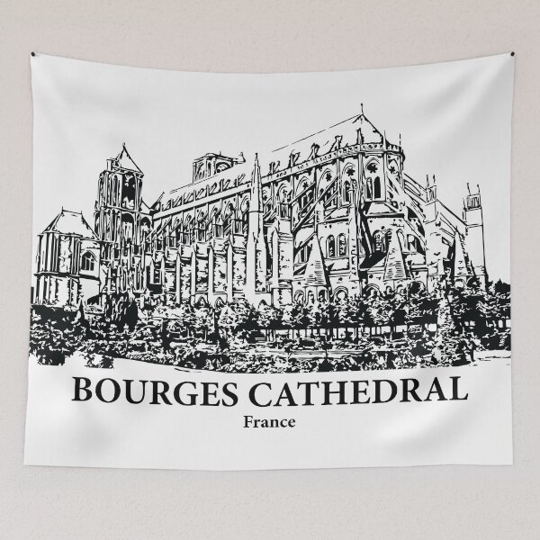 Item preview, Bourges Cathedral - France designed and sold by Lakeric Cityscapes.