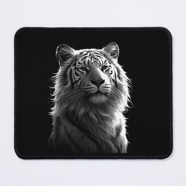 Item preview, Cute Black and White Tiger designed and sold by SMARTKIT  DESIGNAGENCY.
