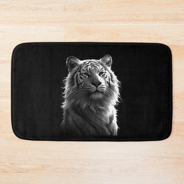 Item preview, Cute Black and White Tiger designed and sold by SMARTKIT  DESIGNAGENCY.