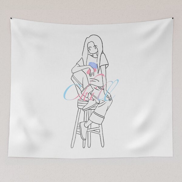 Item preview, Chill girl designed and sold by leviosalu.