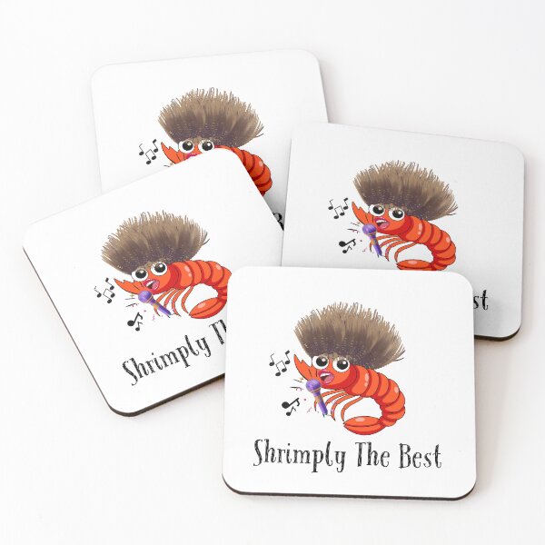 Item preview, Shrimply The Best ( For Light Background ) designed and sold by Limitless Design Studio.