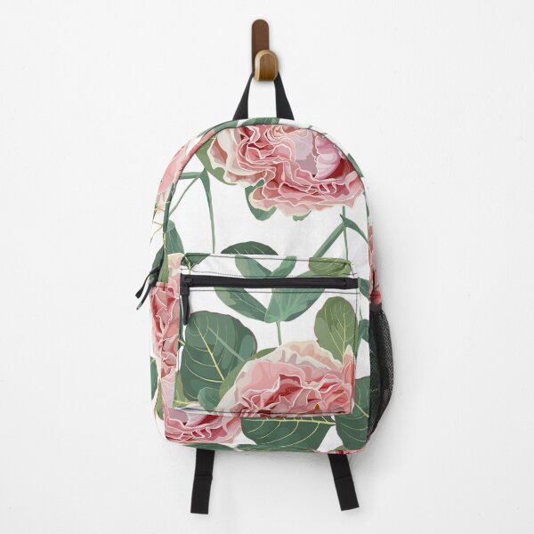 Item preview, Floral Seamless Pattern with pink roses flowers and eucalyptus leaves. designed and sold by MatyKotiv.