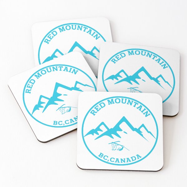 Item preview, Red Mountain BC Canada Mountains Ski Snowboard Hiking designed and sold by karmdaf.