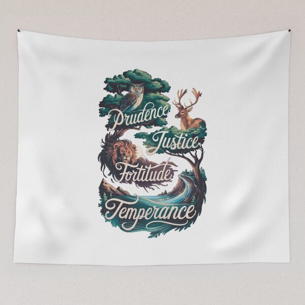 Item preview, Cardinal Virtues designed and sold by skiprender.
