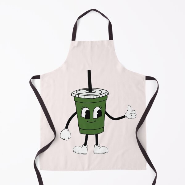 Item preview, retro iced matcha cartoon designed and sold by lovesimplicity1.