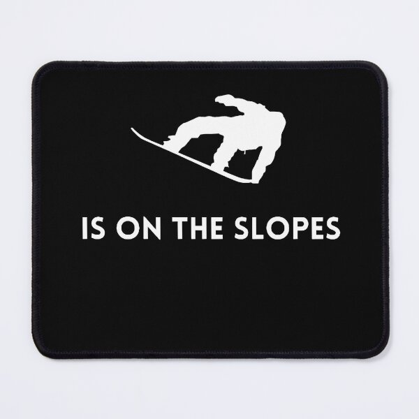 Item preview, My happy place is on the slope. Snowboarder design designed and sold by AestheticBoutiq.