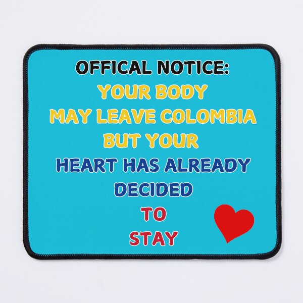 Item preview, Bienvenidos a Colombia, Colección. Corazón Perdido. designed and sold by El-Idioma-Bros.
