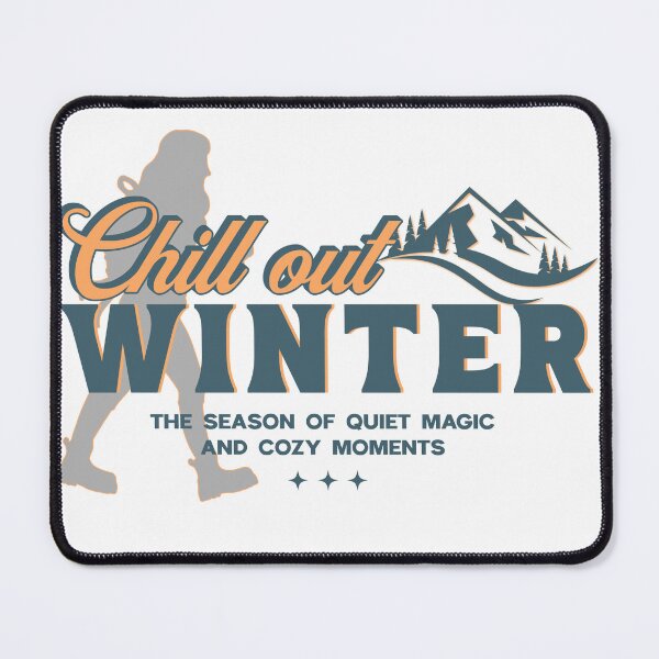 Item preview, Chillout winter T-shirt designed and sold by RadiantRemix.