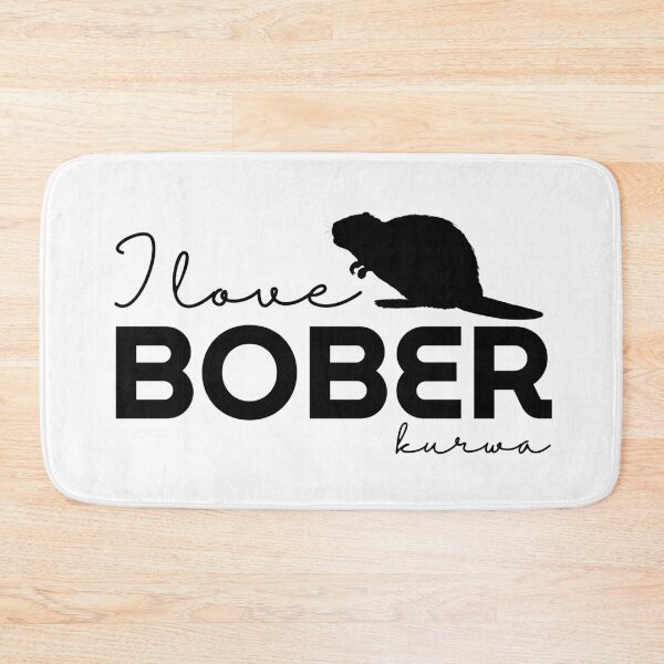 Item preview, I Love Bober Kurwa Valentines Day Gift For Bober Fans Kurwa Bober Bobr Kurwa Polski Bobr Funny Beaver Meme designed and sold by Anniko Art Studio.