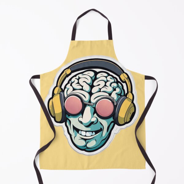 Item preview, Headphones to Brain - Zany Brainz #2 of 6 designed and sold by HauntedOpera.