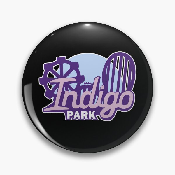 Item preview, indigo park logo player visitor  designed and sold by Blck-Acid-Devil.