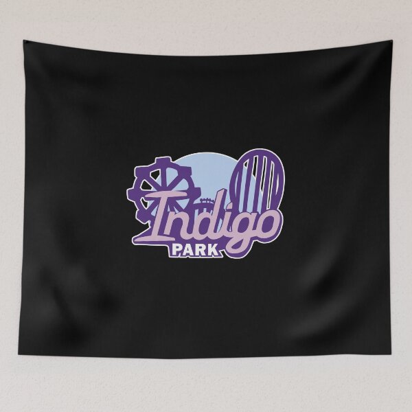 Item preview, indigo park logo player visitor  designed and sold by Blck-Acid-Devil.