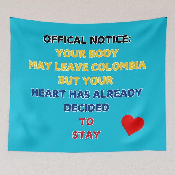 Item preview, Bienvenidos a Colombia, Colección. Corazón Perdido. designed and sold by El-Idioma-Bros.