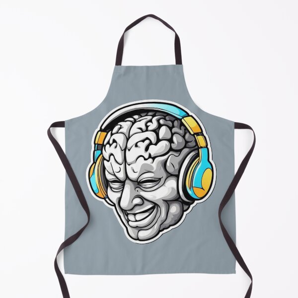 Item preview, Headphones to Brain - Zany Brainz #3 of 6 designed and sold by HauntedOpera.