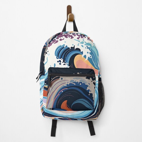 Item preview, Vibrant Waves - Abstract Ocean Art designed and sold by merchano.