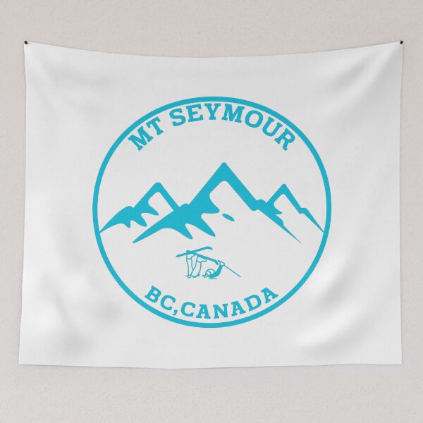 Item preview, Mt Seymour BC Canada Mountains Ski Snowboard Hiking designed and sold by karmdaf.
