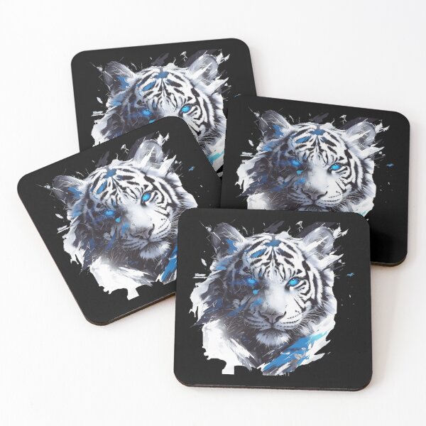 Item preview, Cute Black and White Tiger designed and sold by SMARTKIT  DESIGNAGENCY.