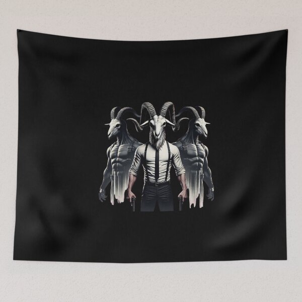 Item preview, Skull Goat soldier  designed and sold by MTsur.