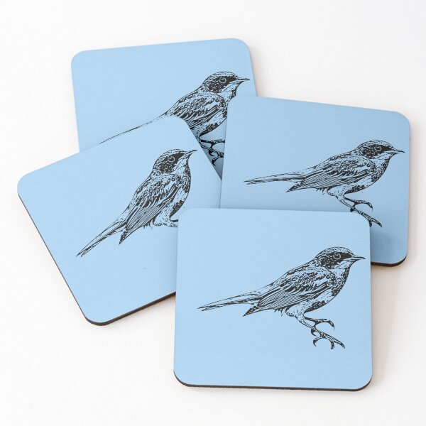 Item preview, Tropical Parula Black Design  designed and sold by designsasstultd.