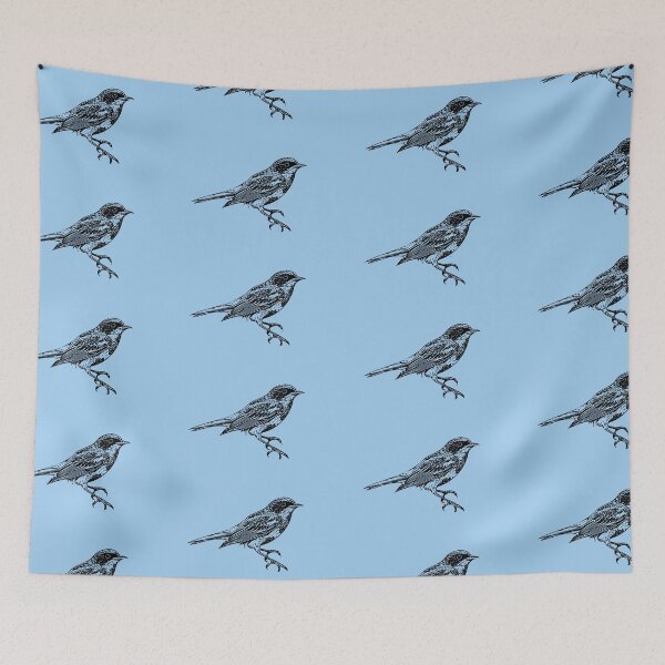 Item preview, Tropical Parula Black Design  designed and sold by designsasstultd.