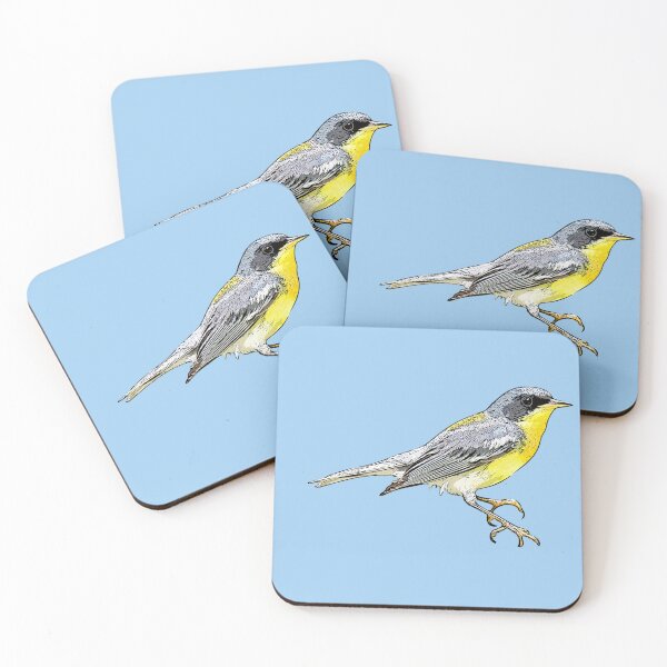 Item preview, Tropical Parula Black Alternate Design  designed and sold by designsasstultd.
