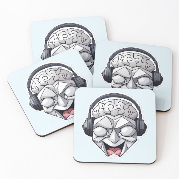 Item preview, Headphones to Brain - Zany Brainz #4 of 6 designed and sold by HauntedOpera.