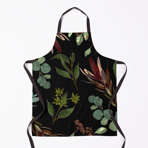 Aperçu de l'œuvre Modèle sans couture avec Eucalyptus Silver Dollar, leucadendron. créée et vendue par MatyKotiv.