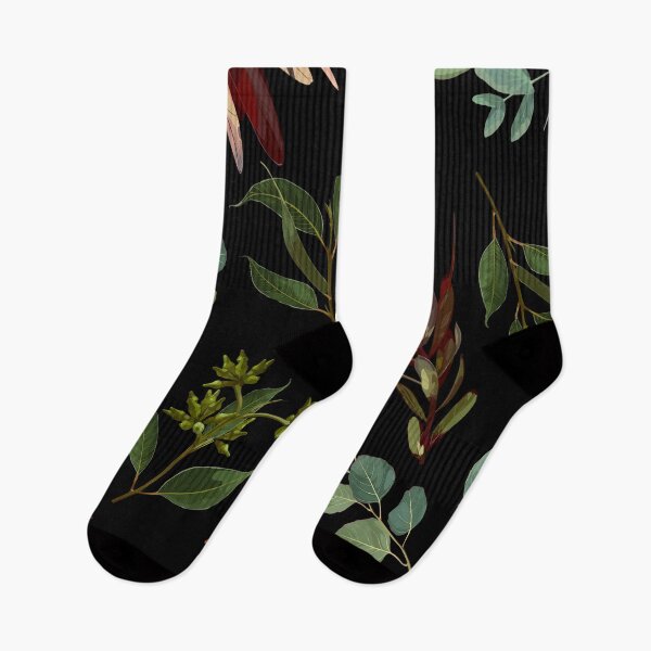 Item preview, Seamless pattern with Eucalyptus Silver Dollar, leucadendron. designed and sold by MatyKotiv.