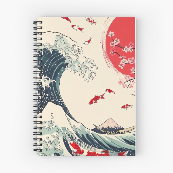 Item preview, Koi and Kanagawa designed and sold by NomadicDreamer.