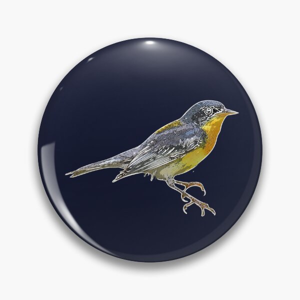 Item preview, Tropical Parula White Alternate Design  designed and sold by designsasstultd.