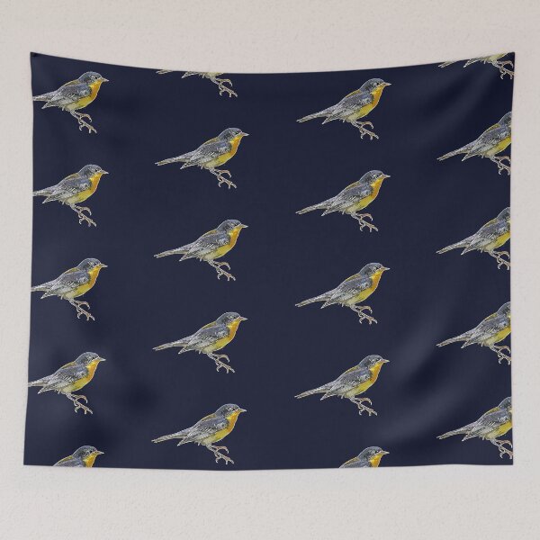 Item preview, Tropical Parula White Alternate Design  designed and sold by designsasstultd.