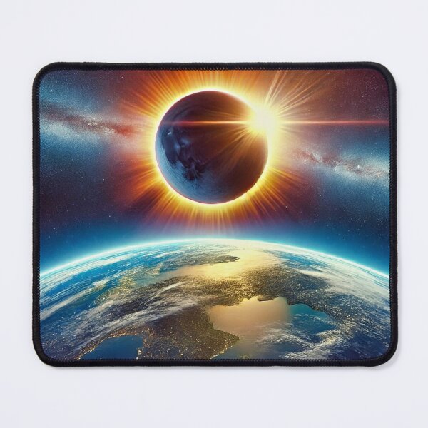 Item preview, A Solar Eclipse from Space designed and sold by GlassPenny.