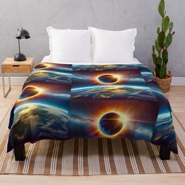 Item preview, A Solar Eclipse from Space designed and sold by GlassPenny.