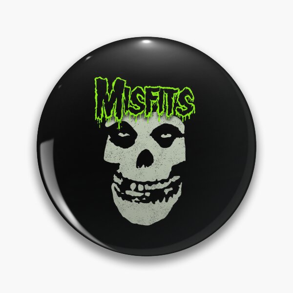 Item preview, green punk skull designed and sold by Blck-Acid-Devil.