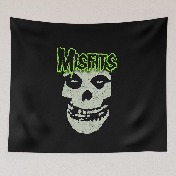 Item preview, green punk skull designed and sold by Blck-Acid-Devil.
