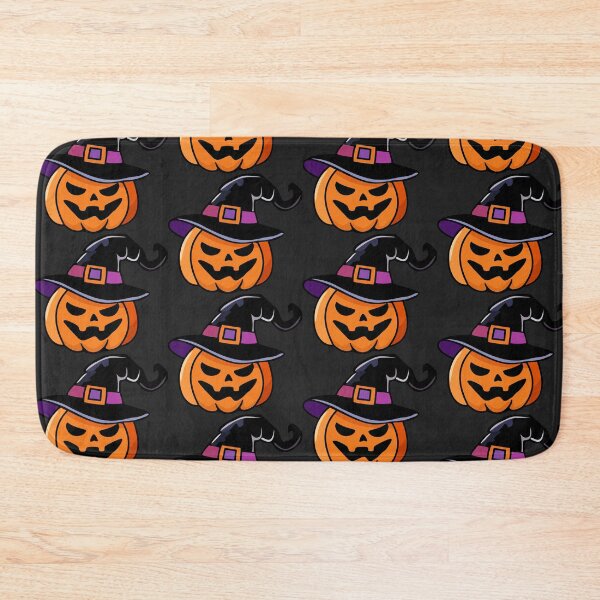 Item preview, Halloween Pumpkin Wearing a Hat designed and sold by WildGuess5.
