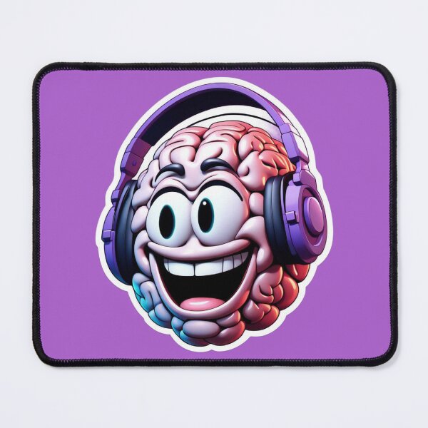 Item preview, Headphones to Brain - Zany Brainz #5 of 6 designed and sold by HauntedOpera.