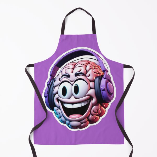 Item preview, Headphones to Brain - Zany Brainz #5 of 6 designed and sold by HauntedOpera.