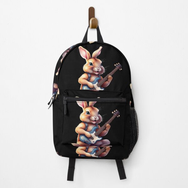 Item preview, Rabbit plays the guitar, Bass guitar, Musician , Guitar Teacher, Music Lover, Guitar Player, Guitar Student designed and sold by KolorellaS.