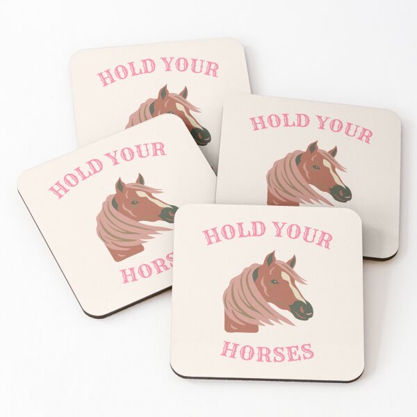 Item preview, hold your horses western print designed and sold by miss madison creates.