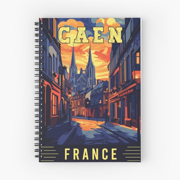 Item preview, Explore Captivating Caen in France - Travel Art designed and sold by turtlestart.