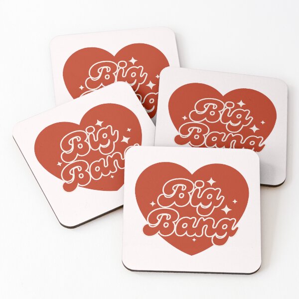 Item preview, Big Bang Group Red Heart Y2K Preppy Typography Design designed and sold by HELL0WBELLO.