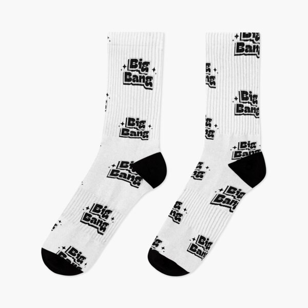 Item preview, Big Bang Group Black And White Sparkle Y2K Preppy Typography Design designed and sold by HELL0WBELLO.