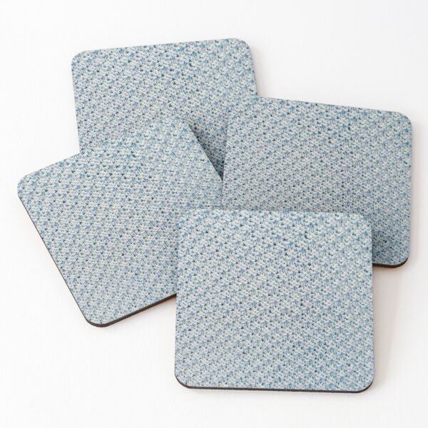 Item preview, light blue knitted blanket  designed and sold by thebentknitter.
