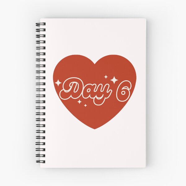Item preview, Day 6 Group Red Heart Y2K Preppy Typography Design designed and sold by HELL0WBELLO.