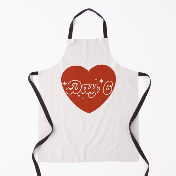 Item preview, Day 6 Group Red Heart Y2K Preppy Typography Design designed and sold by HELL0WBELLO.